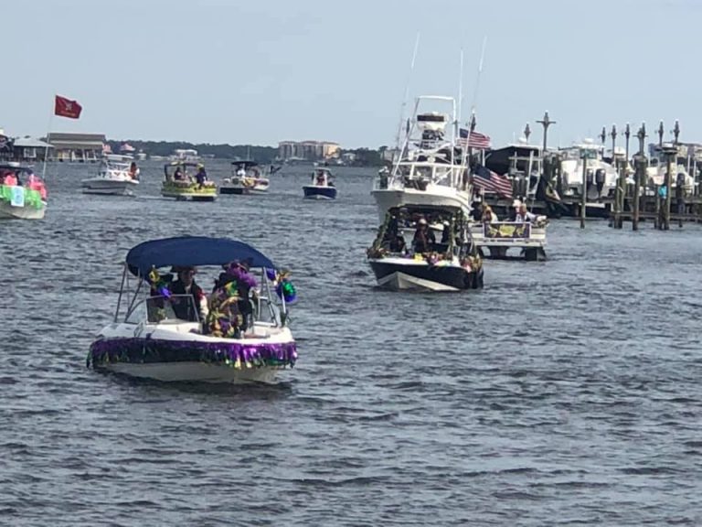 26th Annual Mardi Gras Flotilla Howdy! NW Florida